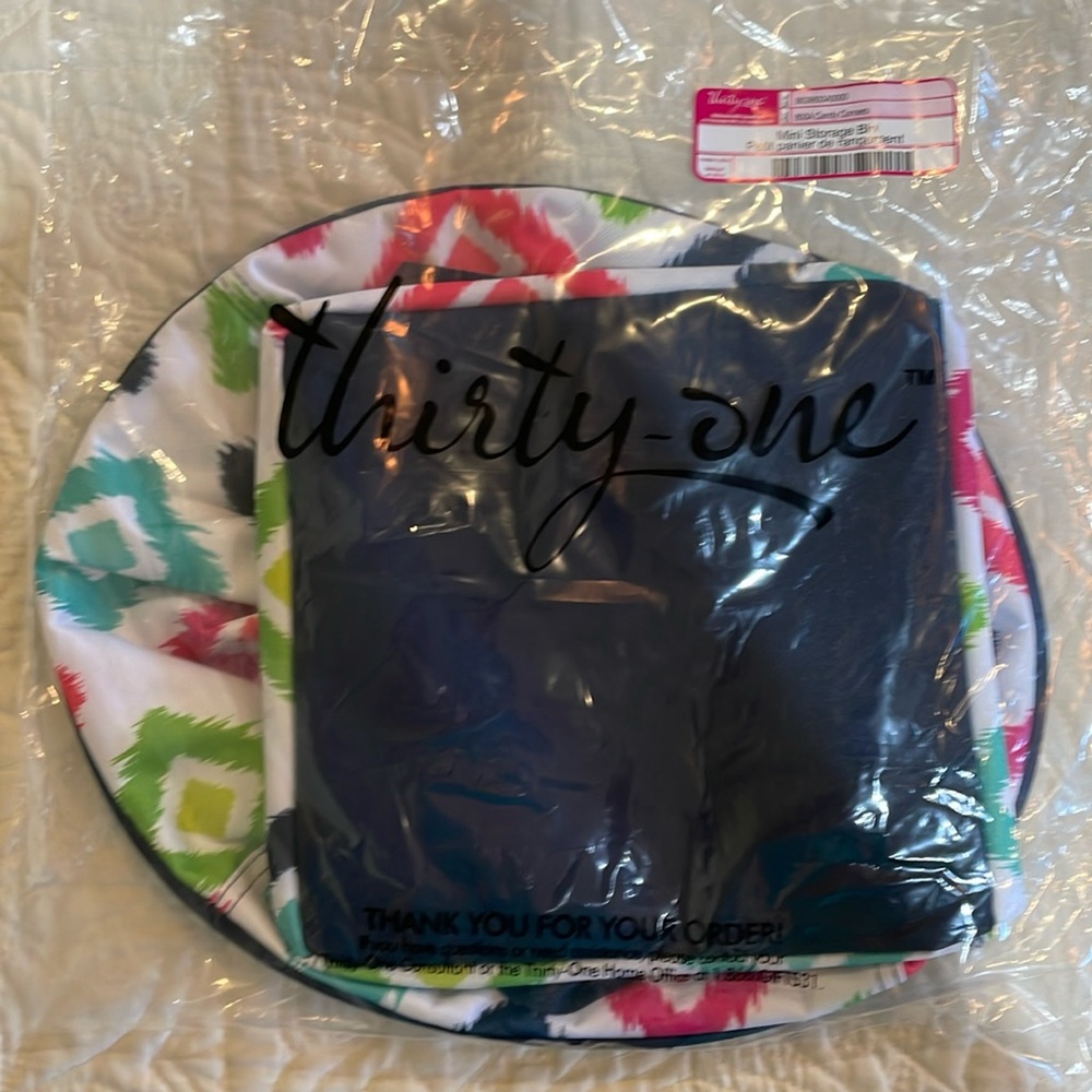 Thirty-one Mini Storage Bin- Candy Corners